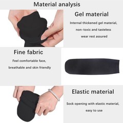 Prosthetic Limb Sock Stump Sock Portable Daily Use below Knee Gel Sleeve Soft
