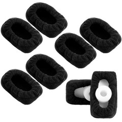 Geyoga 4 Pair Walker Ski Glide Covers 2.36 x 1.18 inches, Black