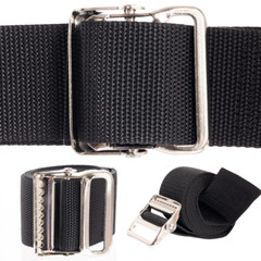 Gait Belt and Transfer/Walking Assist Metal Buckle, Standing Aid Choose Color