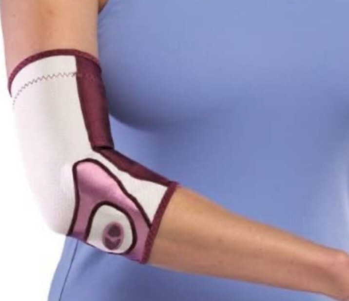 Mueller Life Care Women’s Elbow Support Brace Pain Relief Latex Free Size Large