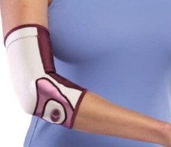 Mueller Life Care Women’s Elbow Support Brace Pain Relief Latex Free Size Large