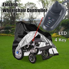 Waterproof Instruction Joystick Electric Power 4 Keys Wheelchair Controller New