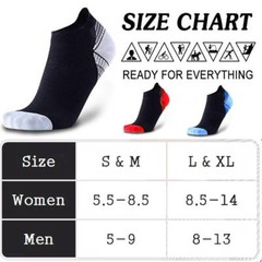 Ankle High Compression Socks Arch Running Support Plantar Fasciitis Men Women US