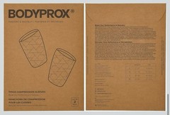 BODYPROX Thigh Compression Sleeve(1 Pair), Hamstring Compression Sleeve