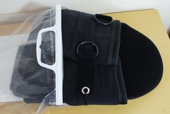 New Legend 637 Lumbar Pain Reliever Back Support Brace One Size M Black Lateral