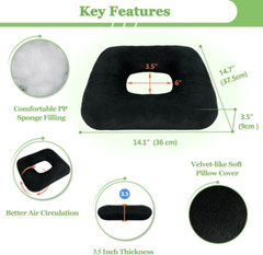 Bed Sore Cushions for Butt Positioning Pillow Pressure Ulcer Cushion Donut Press