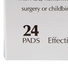 24 Count B Sure Absorbent Pads for Mild Incontinence Flushable Discreet Care