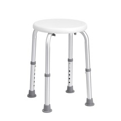 Shower Chair Bath Seat Stool Bathroom Elderly Aids Adjustable Height 300lb