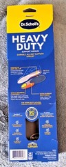 1 PAIR Men’s Dr Scholls Heavy Duty Support Insoles Pain Relief Shoe Sizes 8-14