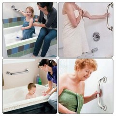 Strong Stainless Steel Grab Bar Bathroom Handicap Toilet Safety Handle Support