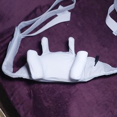 Heated Adjustable Shoulder & Arm Brace White Size M
