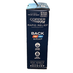 Copper Fit Rapid Relief Back Support – 3-in-1 Hot/Cold Therapy