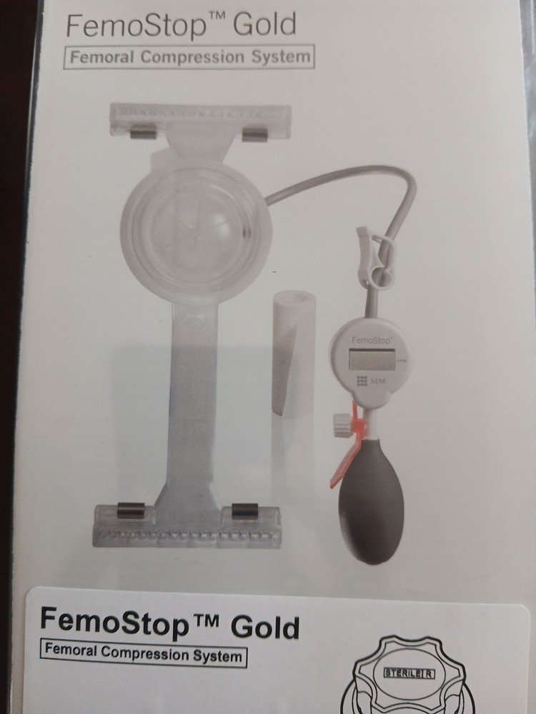 ST JUDE MEDICAL REF C11165 FEMOSTOP GOLD FEMORAL COMPRESSION SYSTEM**
