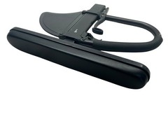 QUICKIE 2 Single Post Wheelchair Armrest Side Assemblies Adjustible Height READ