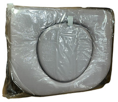 By-R101 Commode Chair, Toilet Seat Riser Adjustable Height, 17.64×13.58×4.92