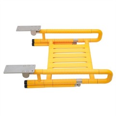 Wall Mounted Fold Up Bath Seat Shower Chair Folding Shower Seat Bathroom 440lbs
