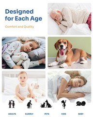 Washable Bed Pads 34″ x 36″ – 4 Pack, Grey, Waterproof Bed Pads for Incontinence
