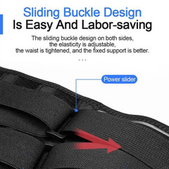 Adjustable Lower Back Brace Lumbar Support Waist Belt For Men Women Pain Relief