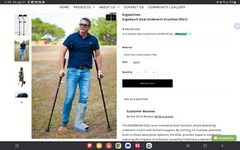 ERGO ACTIVE DUAL 2 CRUTCHES