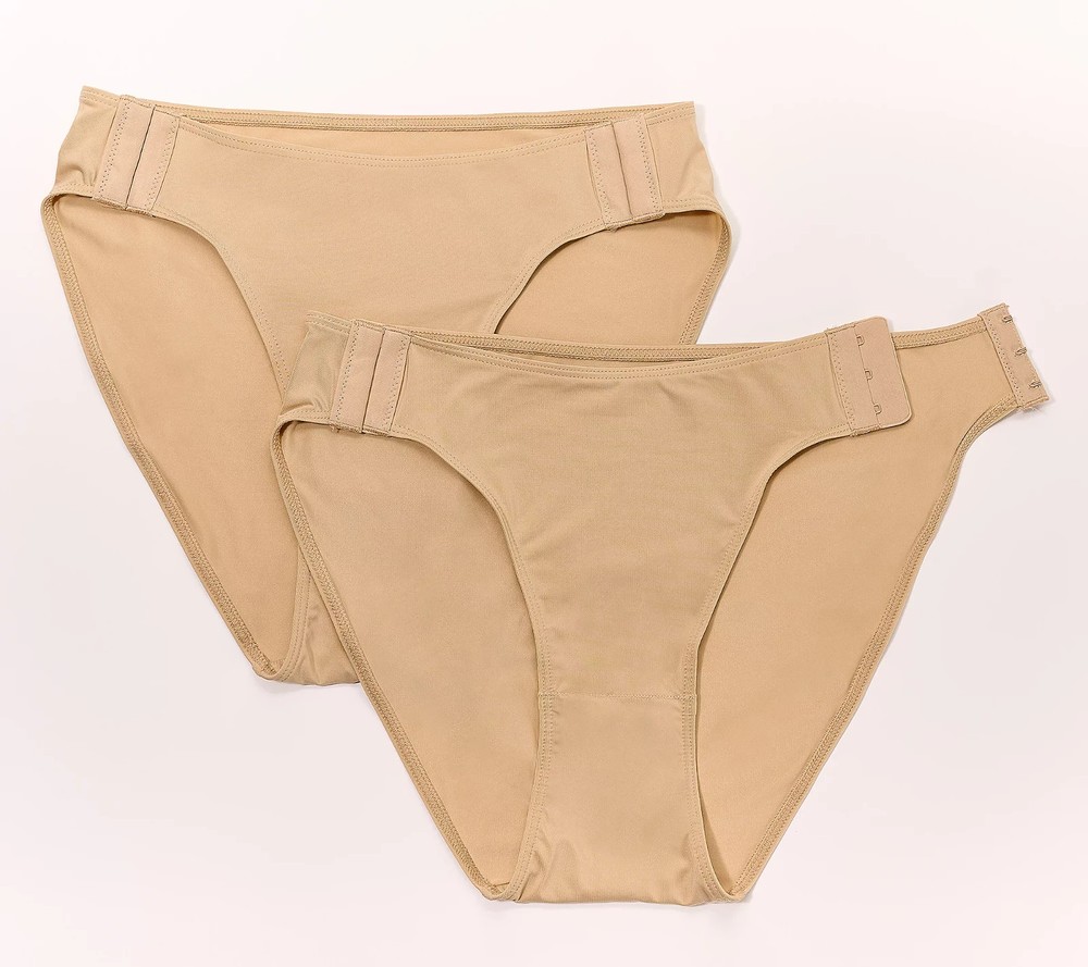 Slick Chicks Womens Adaptive Briefs, Side-Fastening, Disability Friendly- L -NWT
