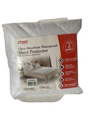 Absorbent sheet protector & Incontinence pad 34”x52″ Waterproof Cheer Brand