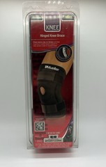 New Mueller Hinged Knee Brace, Maximum Support Level Black Size Small