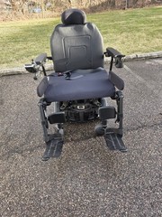 Plus Size Motor Electric Wheelchair Mobility Aid Lithium Battery