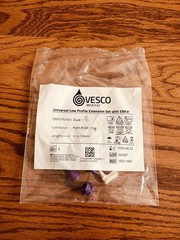 Lot of 2 VESCO MEDICAL – Universal Low Profile Extension Set with ENFit exp06/24