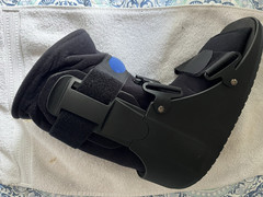 Breg Orthopedic Walking Boot X-Large Black Adjustable Ankle/Foot MPN 100004-050