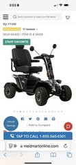 I Have a Baja Wrangler Two Mobility Scooter Lightly Used Practically New