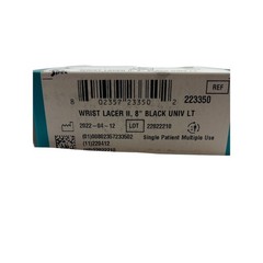 Med Spec Wrist Lacer II 8″ Black Universal Left Hand Wrist Support 223350 NEW