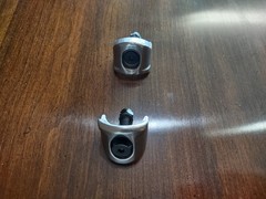 Quickie 2 Wheelchair Receptacles for Leg Rests From 2018 Model w/ Hardware