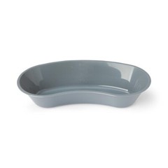 Medline DYND80327 Plastic Emesis Basins – 500 mL Graphite