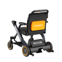 Paiseec 2-in-1 42Lb Foldable Electric Wheelchair 300Lb Intelligent All Terrain