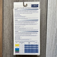 Jobst Anti-Embolism Compression Stocking Medium Thigh-Regular White Closed Toe