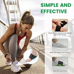6 Pairs Arch Support Relief Cushioned Foot Plantar Fasciitis Pain Shoe Insoles