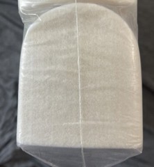 Dr. Jills FELT Heel Pads J-22 1/4” (12 Pads) NEW Regular Sized Plain Edges ￼