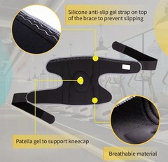 Braceup Hinged Knee Brace For Pain Relief, Adjustable Stabilizer Men & Women S/M