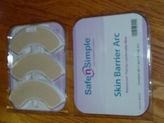 120 Safe n Simple Skin Barrier 1″ Arc 4 pkgs of 30 ea Arcs SNS20630 Waterproof