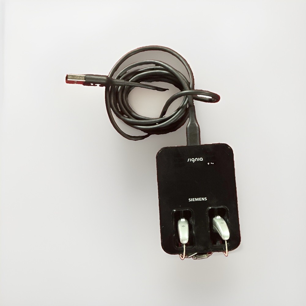 Signia Inductive Hearing Aid Charger Dock Station Siemens **OVER THE COUNTER**