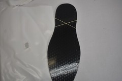 J-Turf Cutouts Black XL 689197 2LAG24XL Semi-Rigid 12″ Long Shoe Cutout Insole