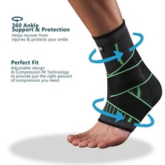 Ankle Support Brace For Man Women With Side Stabilizer Recovery