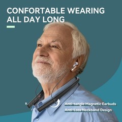 Rechargeable Bluetooth Hearing Aids for Seniors & Adults – Enhanced Sound Qualit