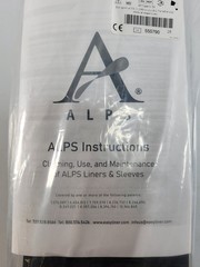 ALPS SFB28-2 Superior Suspension Sleeve Black Size 28 Prosthetic Liner