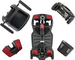 Go Go Endurance AL+ Lightweight 4-Wheel Mobility Scooter – 325 Lb Weight Capacit