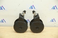 PAIR 6″ Caster Wheel Tire FORKS for Quantum Edge 3 / Q6 2.0 Power Chairs