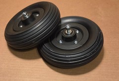 PAIR 7″ x 2″ Caster Wheels for Quickie Power Chairs Pulse 6 5 Q500M Q300M #1