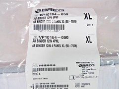BREG Ab Binders 12” 4 Panel XL 50-75” VP10104-050 White Brand New