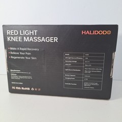HALIDODO Red Light Therapy & Vibration Rechargeable Massage Knee Brace (K508)