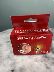 In the Ear Hearing Amplifier Beige CE RoHS Replaceable Battery Powered
